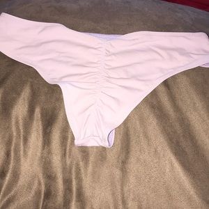 Hollister lavender scrunchy bikini bottoms!